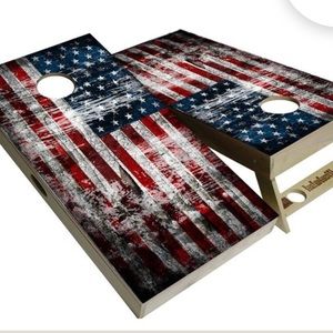 Cornhole boards and bags